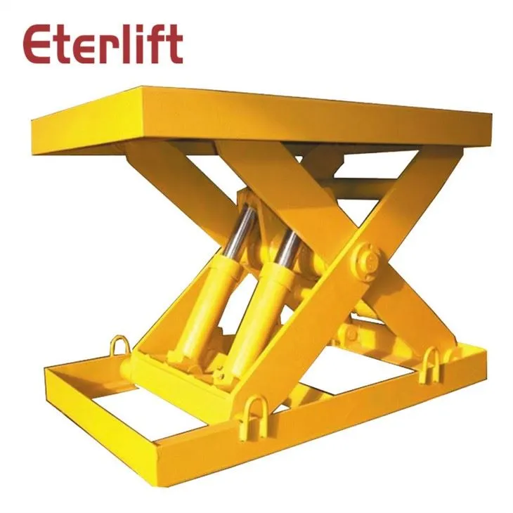 Thang máy cắt kéo chở hàng điện