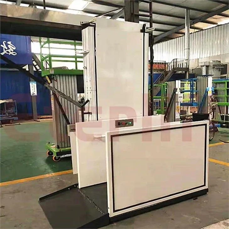 Thang máy nền tảng dọc dân cư