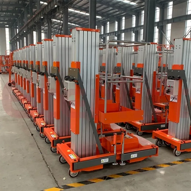 Thang máy hợp kim nhôm một cột