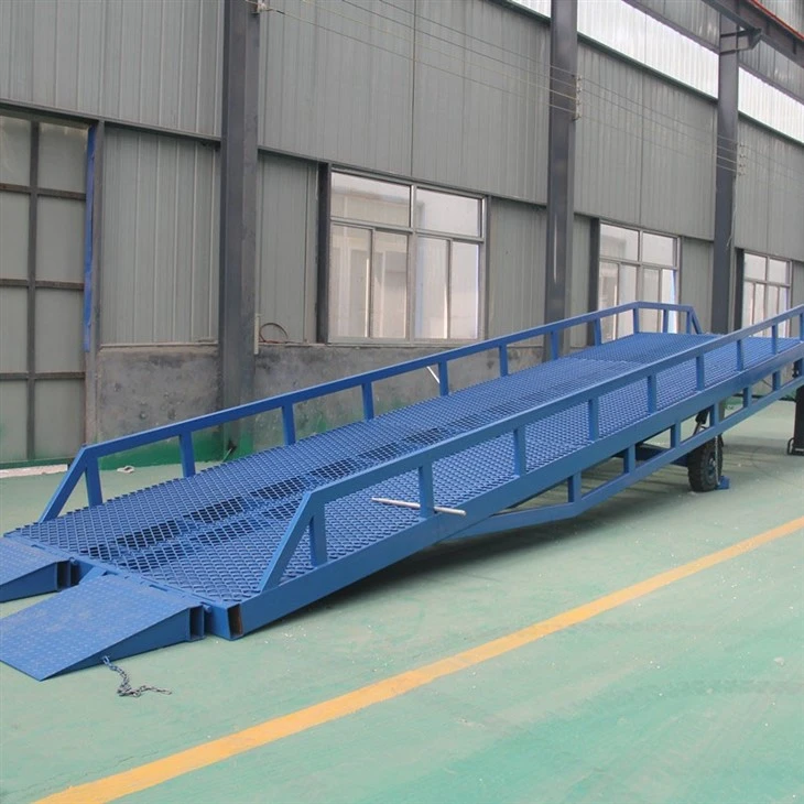 Adjustable Hydraulic Mobile Yard Ramps
