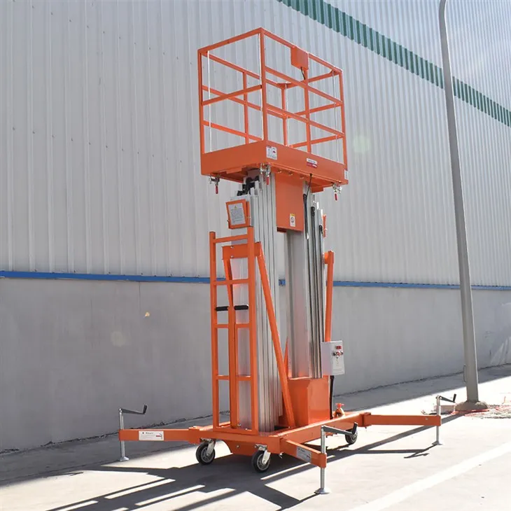 Đẩy xung quanh nâng cột nhôm