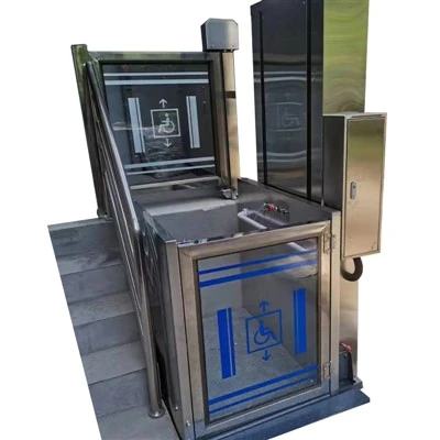 Thang máy nền tảng nâng xe lăn